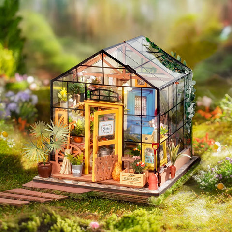 Rolife DIY miniature house - Maison de fleurs de Cathy