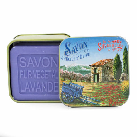 Savon 100g Boite Métal Le Cabanon