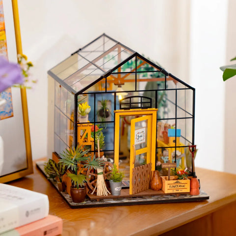 Rolife DIY miniature house - Maison de fleurs de Cathy