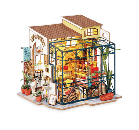 Rolife DIY miniature dollhouse - Boutique de fleurs d'Emily