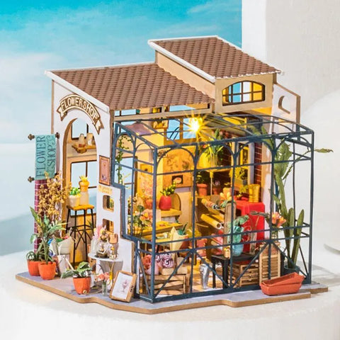 Rolife DIY miniature dollhouse - Boutique de fleurs d'Emily