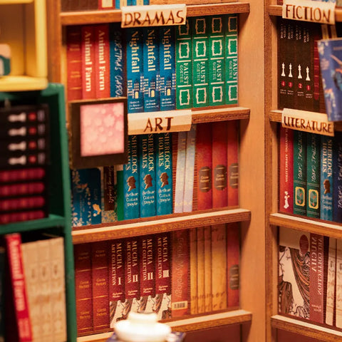 Étagère Rolife Book nook - Librairie