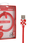 CABLE USB FOLLOW YOUR HEART