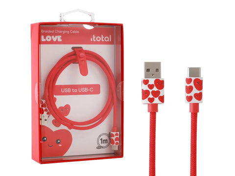 CABLE USB FOLLOW YOUR HEART