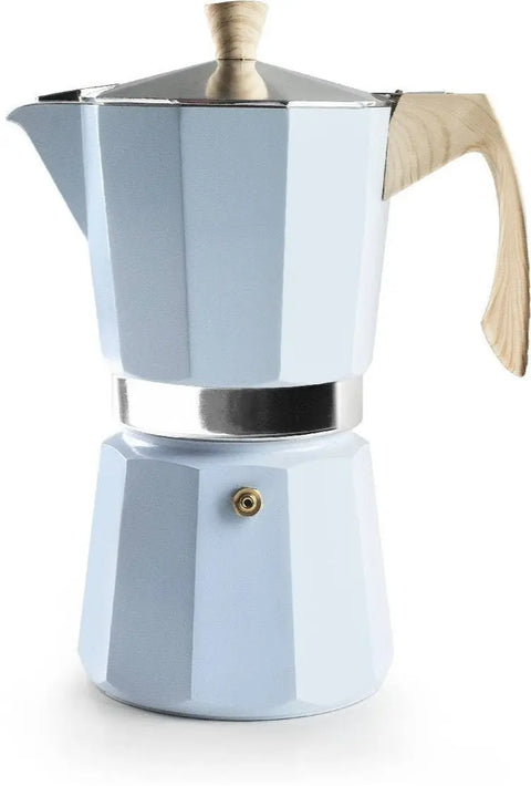 Cafetière à Espresso Toscana 400mL bleu clair - IBILI