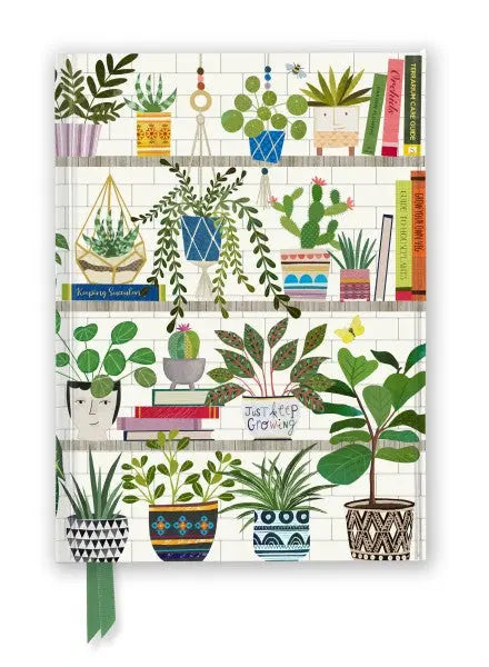 Carnet de Notes Magnétique A5 "Books & Plants" - FLAME TREE