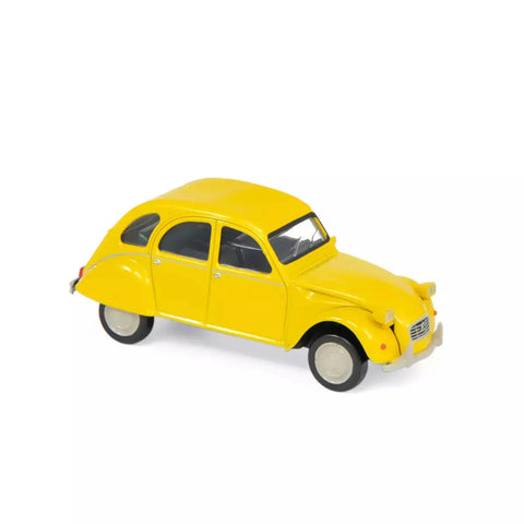 Citroën 2CV 6 Club 1979 Jaune Mimosa Miniature 1:43 - NOREV