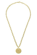 COLLIER GRANDE MAILLE DORE