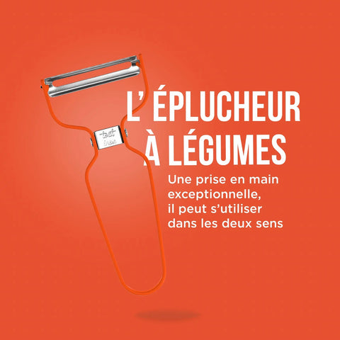 EPLUCHE LEGUMES LA CARAFE ABRICOT