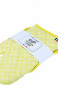 GANT CUISINE ET MANIQUE DAMIER CITRON