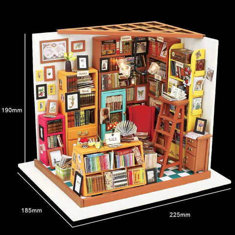 Insert de bibliothèque à construire - Sam's Study - ROLIFE