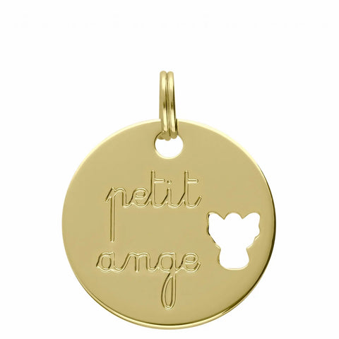 MÉDAILLE BIJOU DORÉ PETIT ANGE