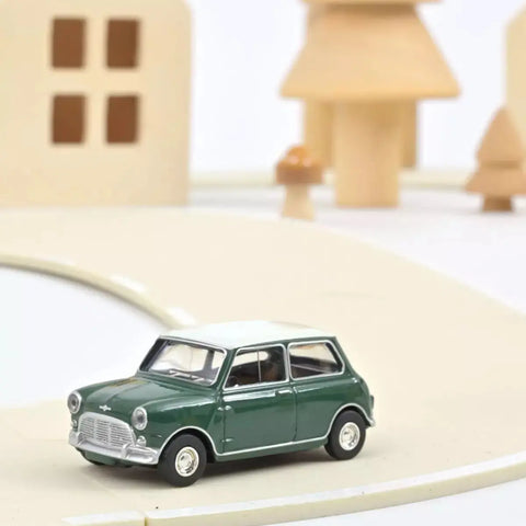 Mini Cooper S 1964 Vert Amande et Toit Blanc Miniature 1:54 - NOREV