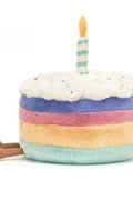 PELUCHE SNACKS GATEAU ARC EN CIEL