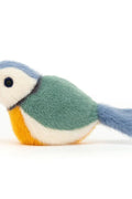 PELUCHE OISEAUX MESANGE BLEUE