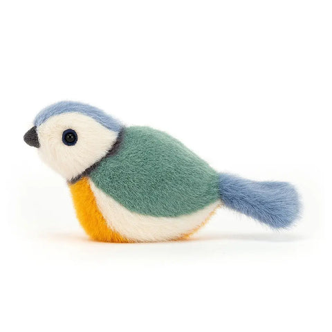 PELUCHE OISEAUX MESANGE BLEUE