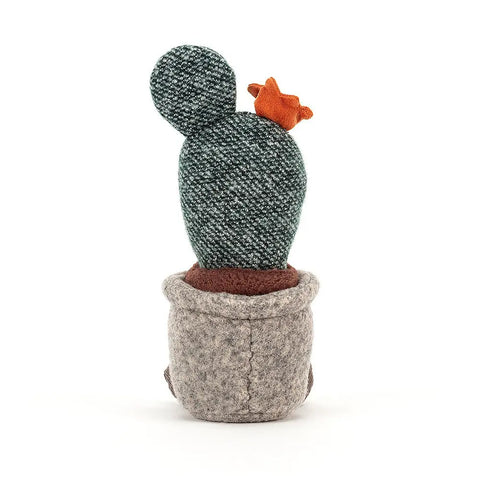 PELUCHE PLANTES EN POT CACTUS POIRE