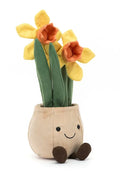 PELUCHE PLANTES EN POT JONQUILLES