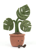 PELUCHE PLANTES EN POT MONSTERA