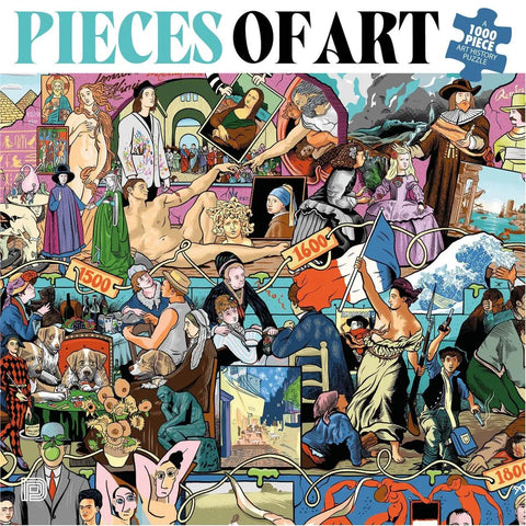 Puzzle 1000 pièces "Pieces of Art" - NEW MAGS