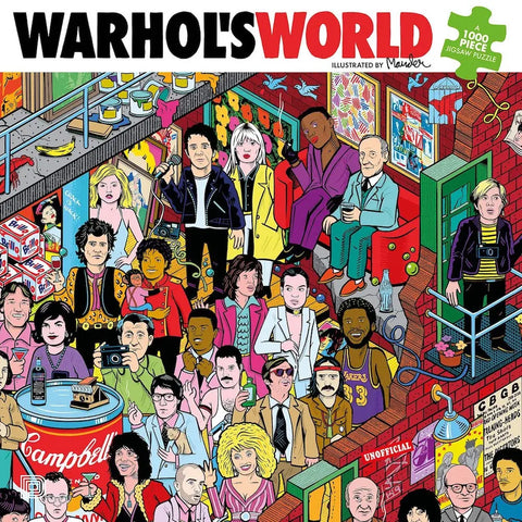 Puzzle 1000 pièces "Warhol's World" - NEW MAGS