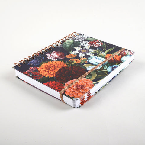 BLA NOTEBOOK SPIRAL 180 PAGES DAHLIA