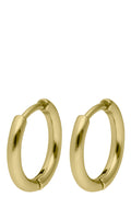 BOUCLES D'OREILLES CRÉOLE 11MM DORE