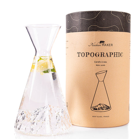 CARAFE A DECANTER TOPOGRAPHIC