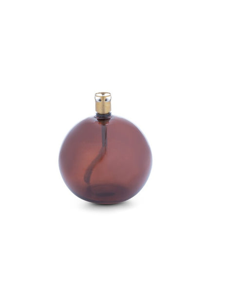 Peri Design I Lampe à Huile Sphère Cognac S