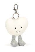 AMUSEABLES CREAM HEART BAG ASSO