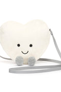 AMUSEABLES CREAM HEART BAG ASSO