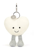 AMUSEABLES CREAM HEART BAG ASSO