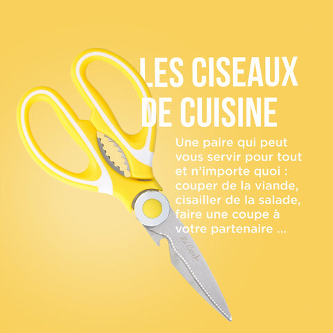 CISEAUX DE CUISINE CITRON