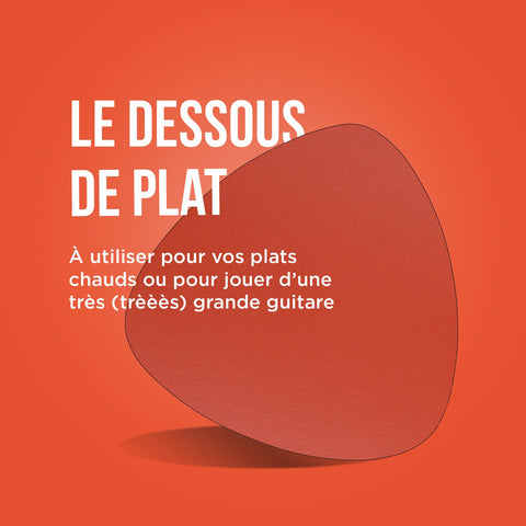 DESSOUS DE PLAT ABRICOT