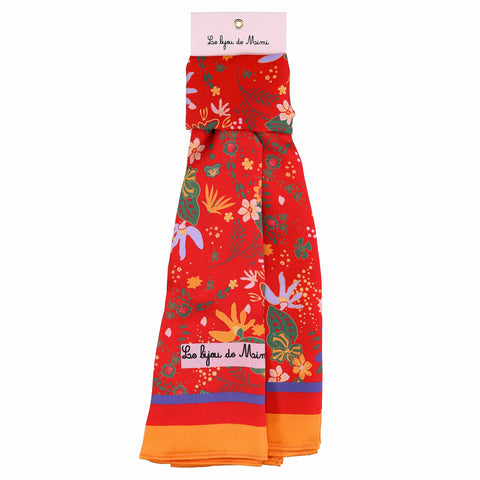 FOULARD LE BIJOU DE MIMI BF POINSETTIA