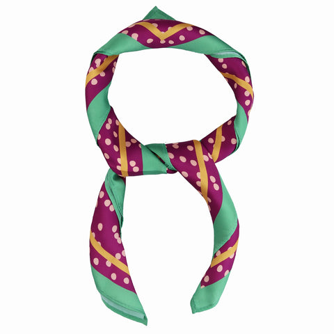 FOULARD LE BIJOU DE MIMI POIS BATON ROUGE