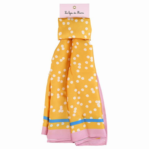 FOULARD LE BIJOU DE MIMI POIS GOLDEN