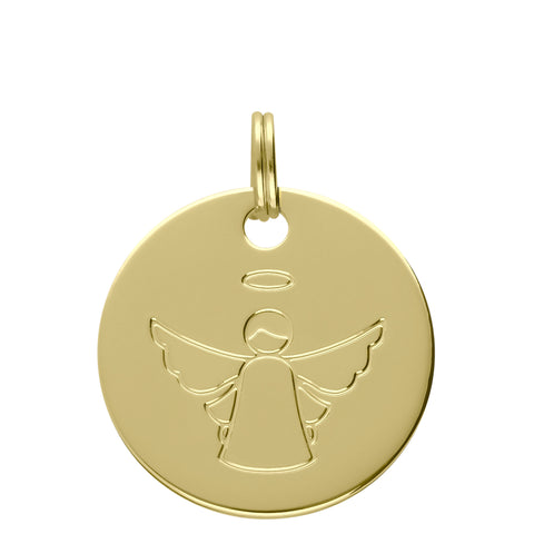 MÉDAILLE SYMBOLE DORÉ ANGE