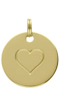 MÉDAILLE SYMBOLE DORÉ COEUR