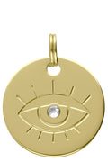 MÉDAILLE SYMBOLE DORÉ EYE