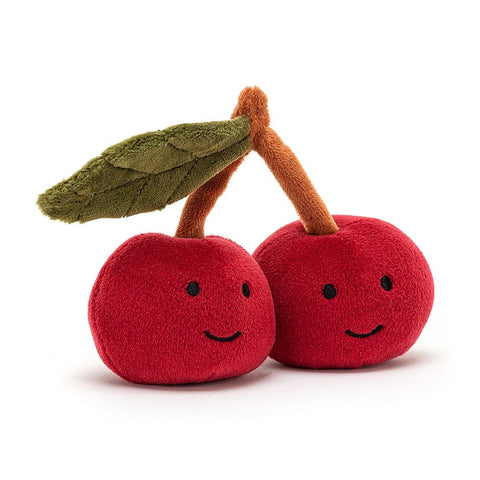 PELUCHE FRUITS CERISES