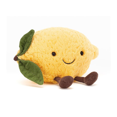 PELUCHE FRUITS CITRON PETIT