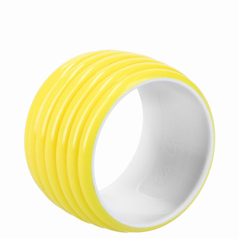 ROND DE SERVIETTE CITRON