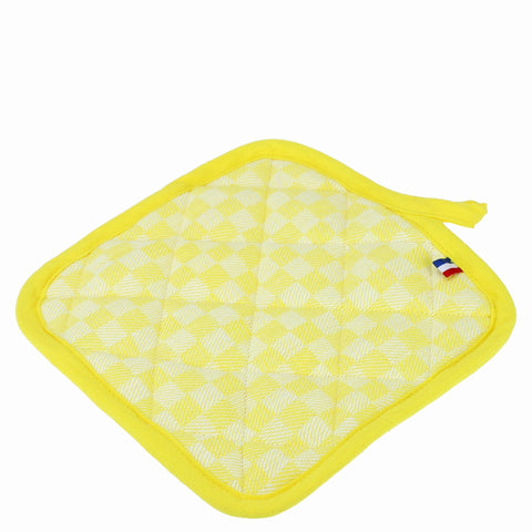 GANT CUISINE ET MANIQUE DAMIER CITRON