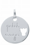 MÉDAILLE BIJOU ARGENTE PETIT ANGE