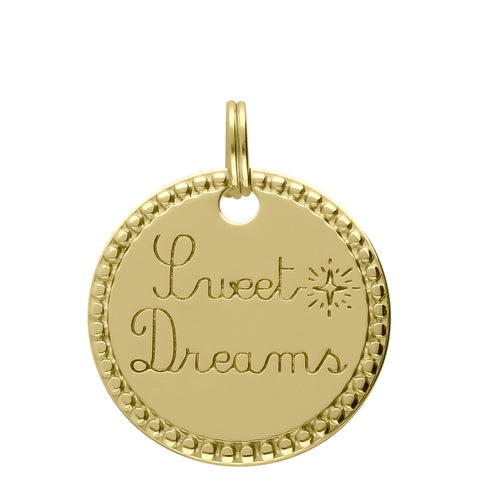 MÉDAILLE BIJOU DORÉ DREAMS