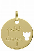 MÉDAILLE BIJOU DORÉ PETIT ANGE