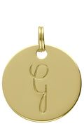 MÉDAILLE INITIALE DORÉ G