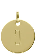 MÉDAILLE INITIALE DORÉ I