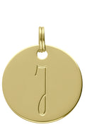 MÉDAILLE INITIALE DORÉ J